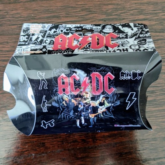 2/$18 AC/DC Bracelets Legend Bandz Rubber Band - Picture 2 of 4